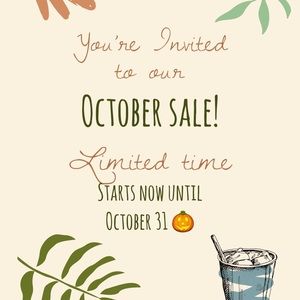 October sale🎃